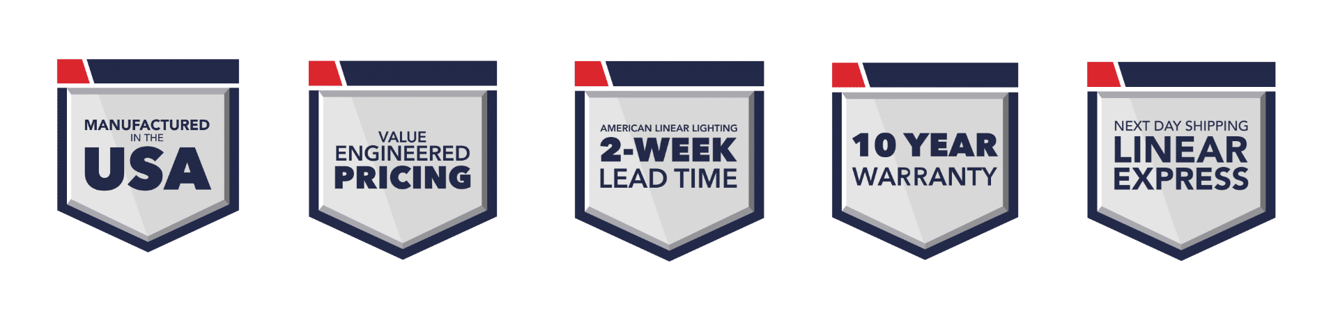 American Linear Lighting provides value engineered architectural led linear lighting that is manufactured in the USA. Light fixtures are available with a two week lead time or next-day ship on selected luminaires.